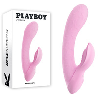 Playboy Pleasure RABBIT PARTY Pink 15.2 cm USB Rechargeable Rabbit Vibrator