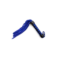 15" LEATHER FLOGGER BLUE 15" LEATHER FLOGGER BLUE