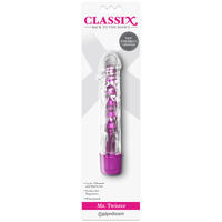 6" Mr Twister Metallic Vibrator