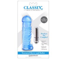 Textured Vibrating Penis Sleeve