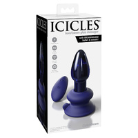 Glass Vibrating Butt Plug 85