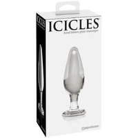 4" Perfect Glass Butt Plug