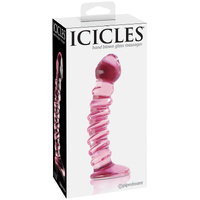 6.5" Curved Glass Dildo