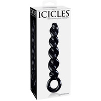 6.5" Twisted Glass Dildo