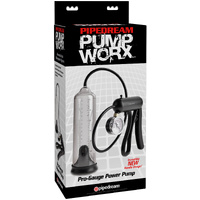 8.5" Pro Gauge Power Penis Pump