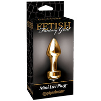 Gold Mini Butt Plug