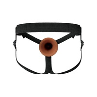 Fantasy X Tensions Elite 8". Silicone Hollow Strap On Dual Density