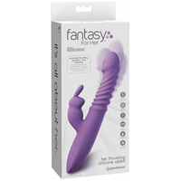 5" Thrusting Silicone Rabbit Vibrator