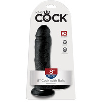 8" Cock + Balls