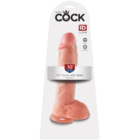 10" Cock + Balls 10" Cock + Balls