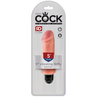 5" Vibrating Stiffy Cock