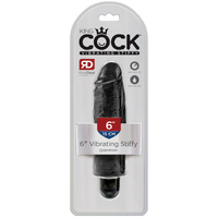 6" Vibrating Stiffy Cock