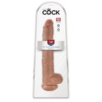 14" Cock + Balls