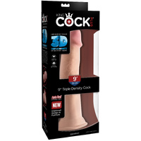 9" Realistic 3D Cock
