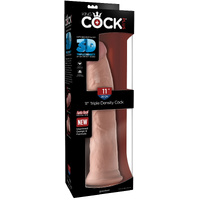 11" Realistic 3D Cock