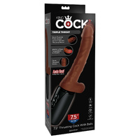 7.5" Thrusting Cock + Balls