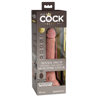 7" Vibrating Dual Density Cock