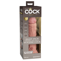 8" Vibrating Dual Density Cock