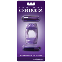 Duo Dual Vibrating Cock Ring Duo Dual Vibrating Cock Ring