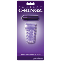 2.5" Vibrating Super Penis Sleeve 2.5" Vibrating Super Penis Sleeve