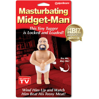 Masturbating Midget Man Wind Up Novelty