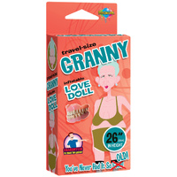 Mini Granny Blow Up Doll