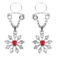 Ruby Star Nipple Jewellery