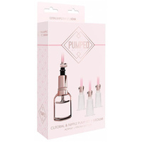 Medium Clit + Nipple Pump Set