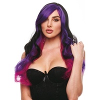 Brandi Wig Black/Purple