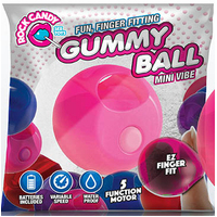 Gummy Ball Finger Vibrator