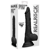 9" Realistic Cock + Balls
