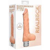 7" Realistic Vibrating Cock