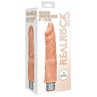8" Realistic Vibrating Cock