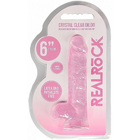 6" Realistic Cock + Balls