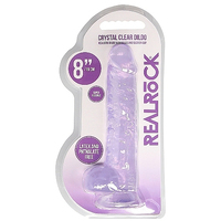 8" Realistic Cock + Balls