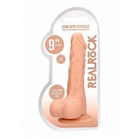 9" Realistic Cock + Balls