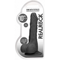 10" Realistic Cock + Balls