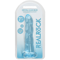 7" Ribbed Suction Cup Dildo