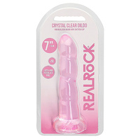7" Ribbed Suction Cup Dildo
