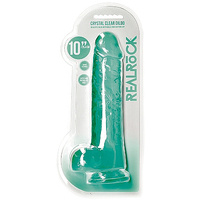 10" Realistic Cock + Balls