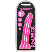 8" Glowing Slim Cock