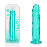REALROCK 31 cm Straight Dildo - Turquoise Turquoise 31 cm (11'') Dong