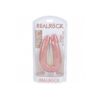 Realrock U Shaped Double Dildo 7"