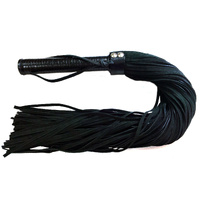Suede Flogger With Leather Handle