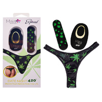 Maia Date Night 420 Panty Vibe S/M  S/M 420 Panty With  Usb Rechargeable Bullet & Remote