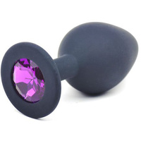 Medium Jewel Silicone Butt Plug