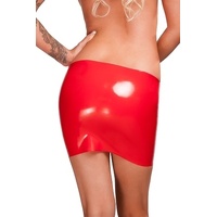 Saxenfelt Latex Mini Skirt S