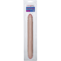 Ivory Duo Smooth Double Dong 12"