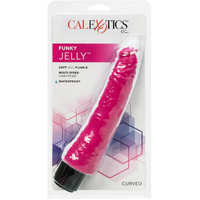 Funky Jelly Curved Vibrator