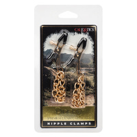 Ride 'em Premium Denim Collection Nipple Clamps